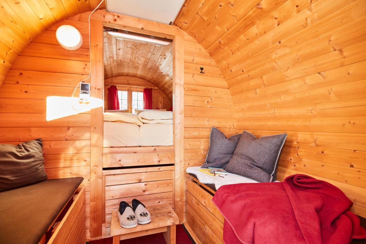 Camping Dreiländereck Blockhütten&Apartments Ried im Oberinntal Exterior foto