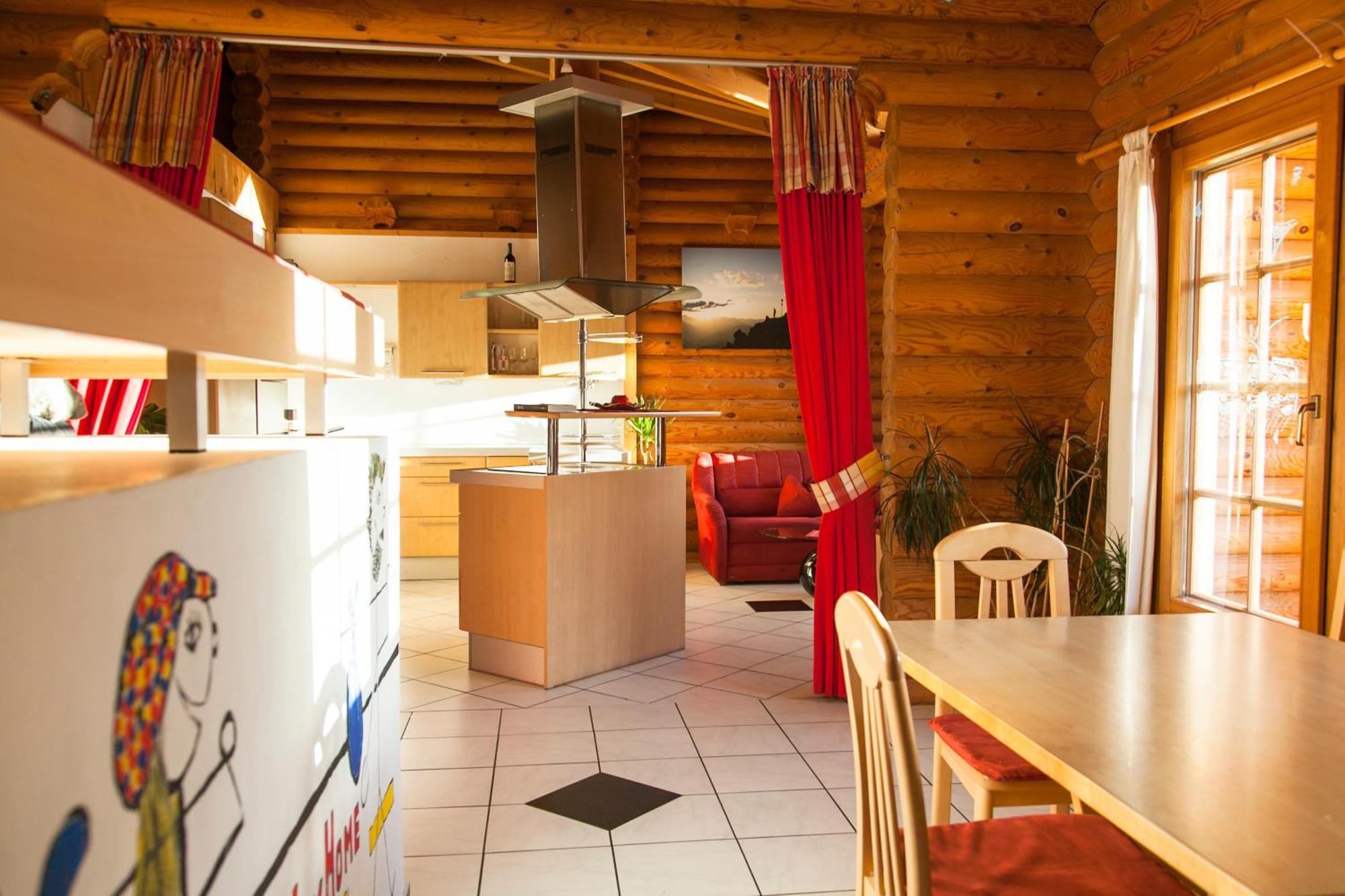 Camping Dreiländereck Blockhütten&Apartments Ried im Oberinntal Zimmer foto