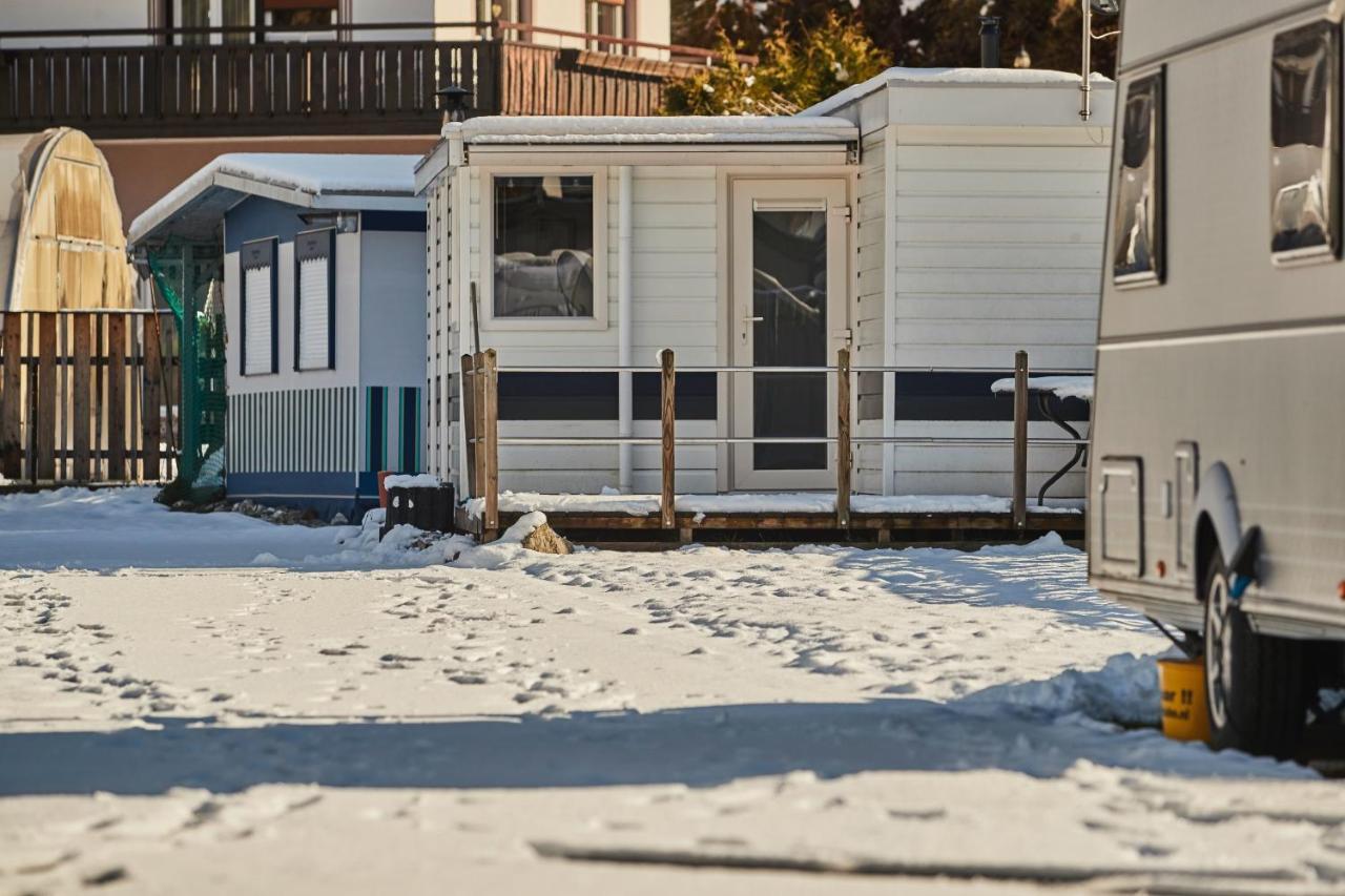 Camping Dreiländereck Blockhütten&Apartments Ried im Oberinntal Exterior foto